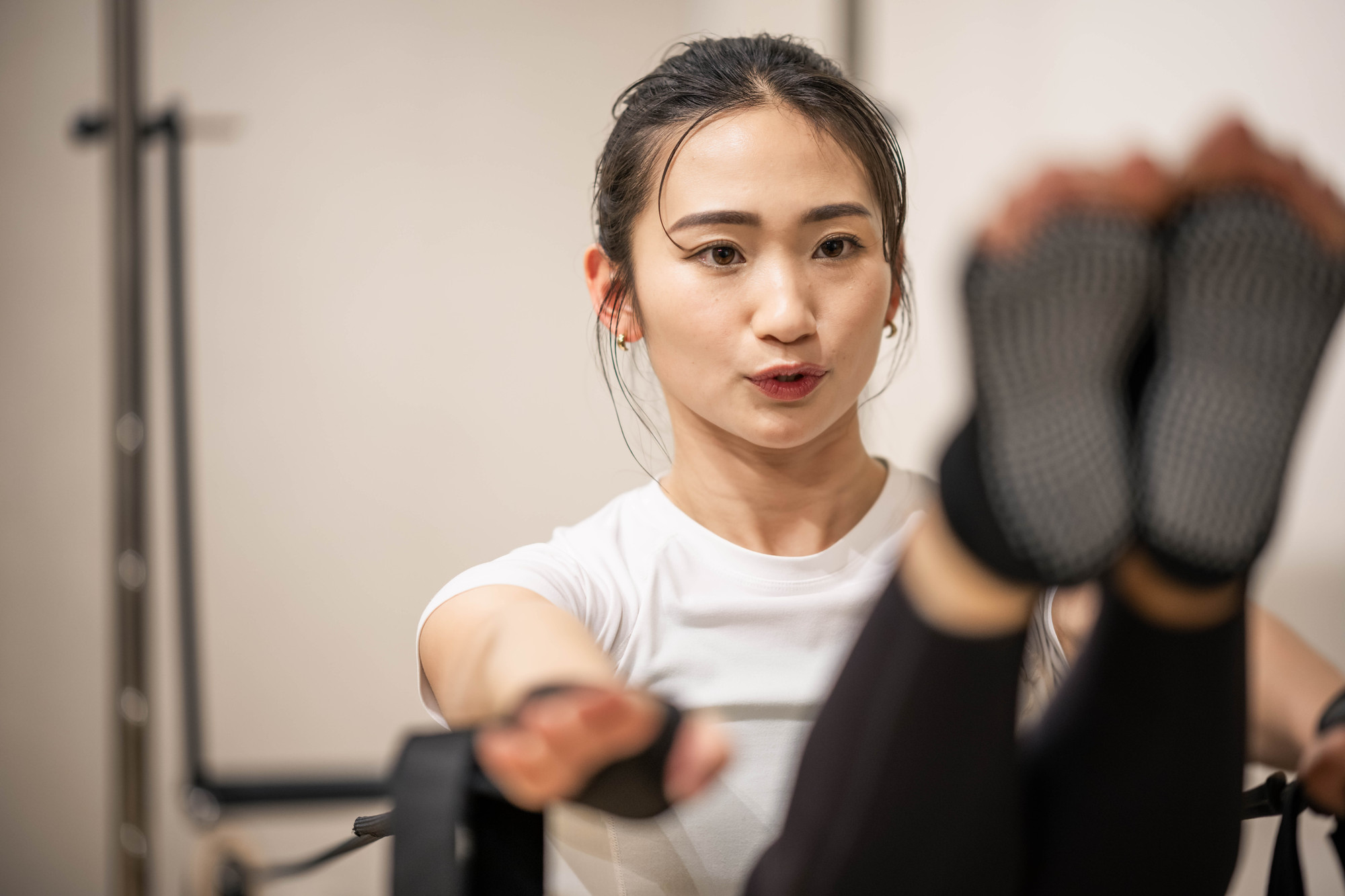 ピラティスではどのくらい汗をかく？